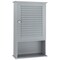 Bathroom Wall Mount Storage Cabinet Single Door with Height Adjustable Shelf for Home Storage